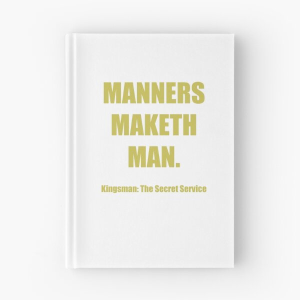 Item preview, Manners Maketh Man designed and sold by cammie55.