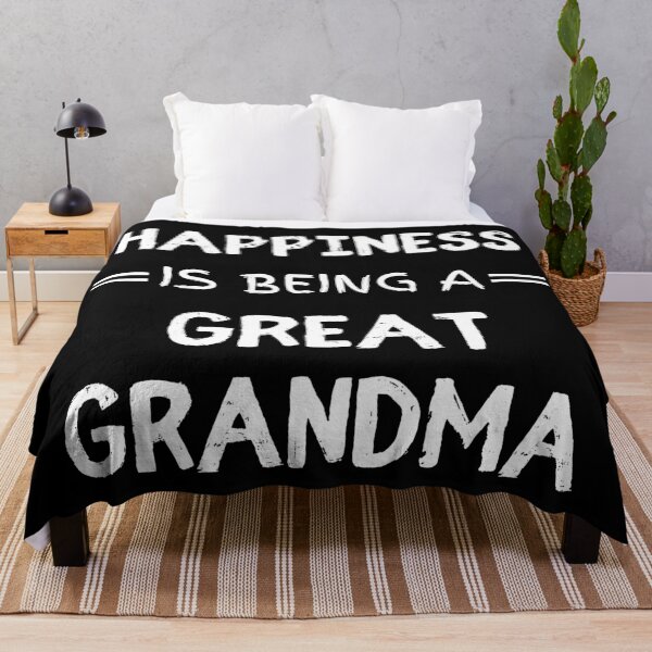 Item preview, Happiness is being a great grandma funny grandma quote designed and sold by OneTimeEngineer.