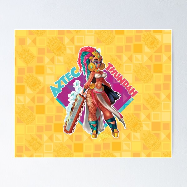 Item preview, TRUENO AZTECA designed and sold by meldoodles.