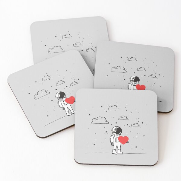 Item preview, Funny astronaut-Hold a heart  designed and sold by GranadaStore.