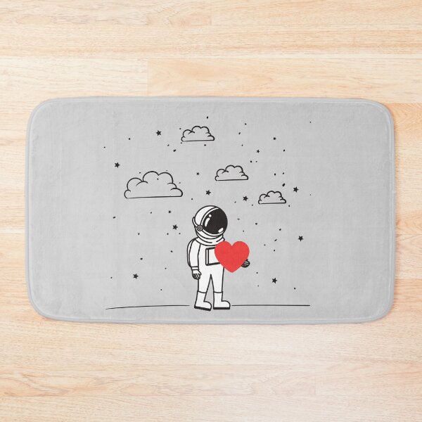 Item preview, Funny astronaut-Hold a heart  designed and sold by GranadaStore.
