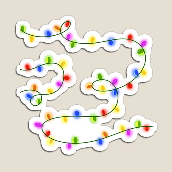 Item preview, Christmas Lights Drawing designed and sold by claireepete.