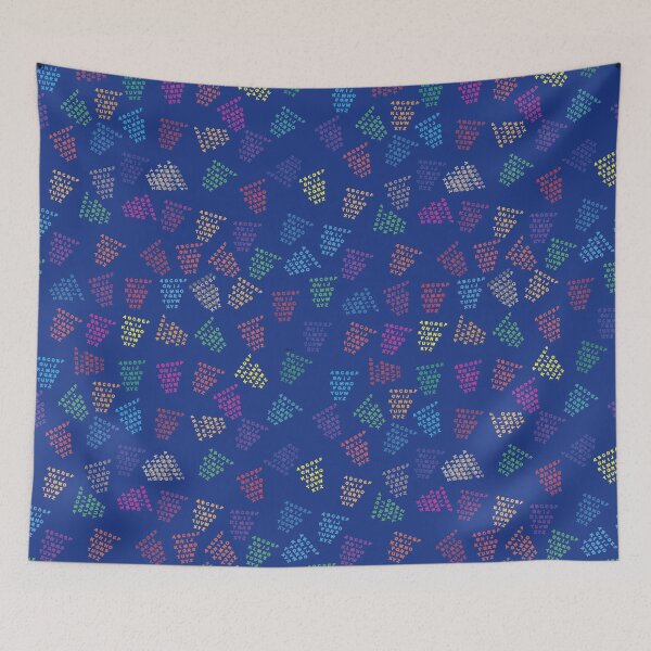 Item preview, ABC colorido arte designed and sold by mandalafractal.