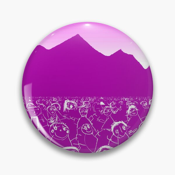 Item preview, Kids Art Crowd Violet designed and sold by Quooki.