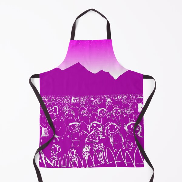 Item preview, Kids Art Crowd Violet designed and sold by Quooki.