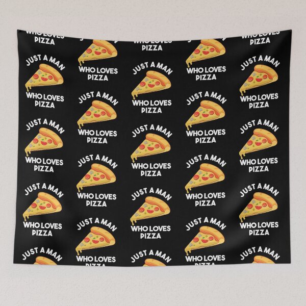 Item preview, Just A Man Who Loves Pizza - Gift For Pizza Lover designed and sold by MrElgo.