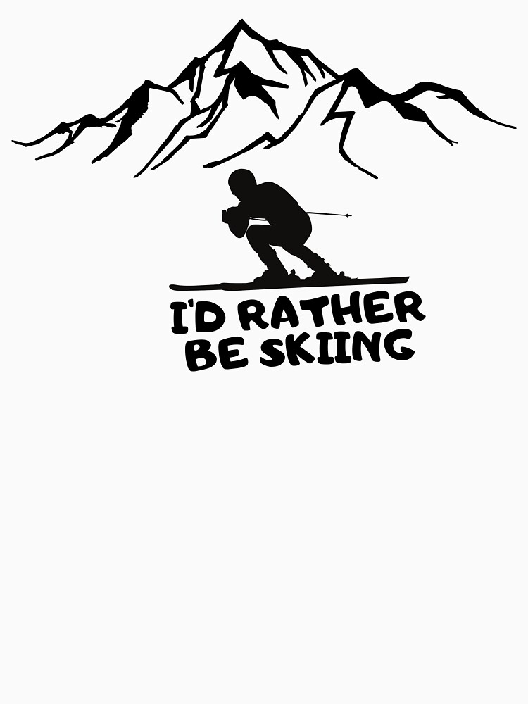 I'd rather be Skiing by ds-4