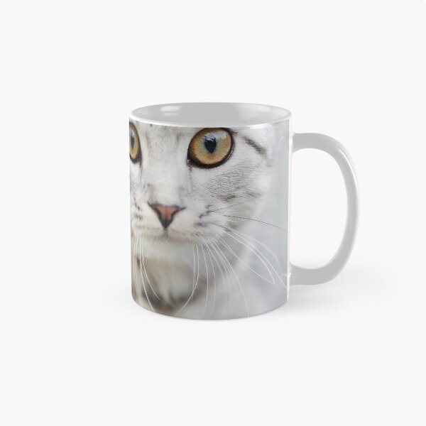 Item preview, Cute White Cat designed and sold by Jozy-Merch.