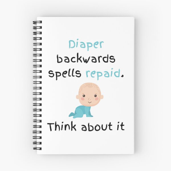Item preview, Diapers backwards spells Repaid designed and sold by daguilon.