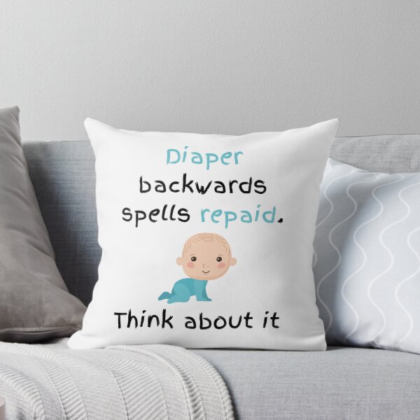 Item preview, Diapers backwards spells Repaid designed and sold by daguilon.