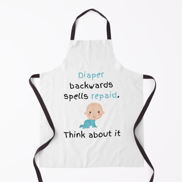 Item preview, Diapers backwards spells Repaid designed and sold by daguilon.