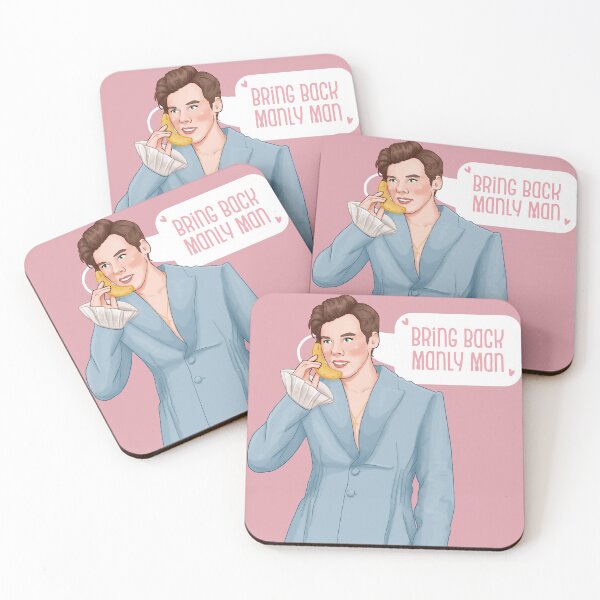 Item preview, bring back manly man designed and sold by ohnoballoons.