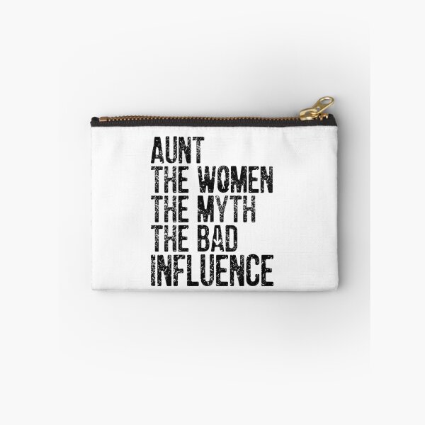 Item preview, Aunt The Woman The Myth The Bad Influence Vintage Funny Women Bithday Gift  designed and sold by ZETTIF ⭐⭐⭐⭐⭐.