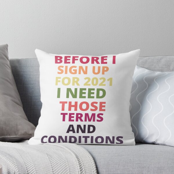 Item preview, before i sign up for 2021 i need those terms and conditions designed and sold by BousboulaStorie.