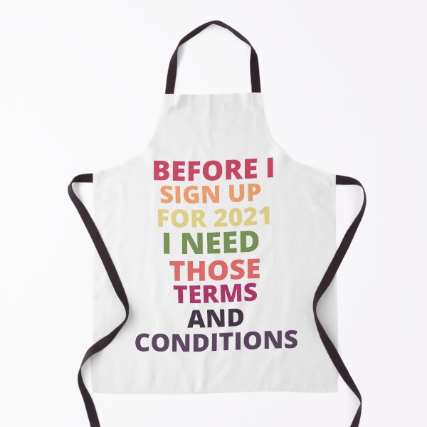 Item preview, before i sign up for 2021 i need those terms and conditions designed and sold by BousboulaStorie.