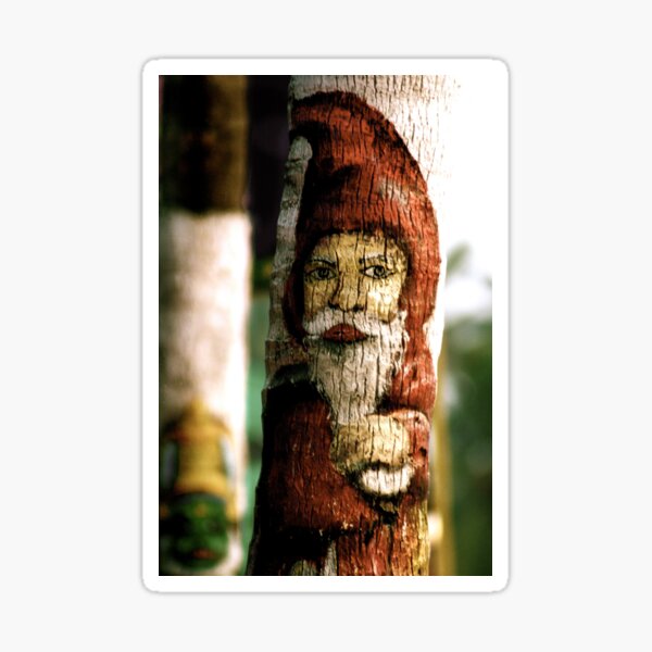 Santa Bark Sticker