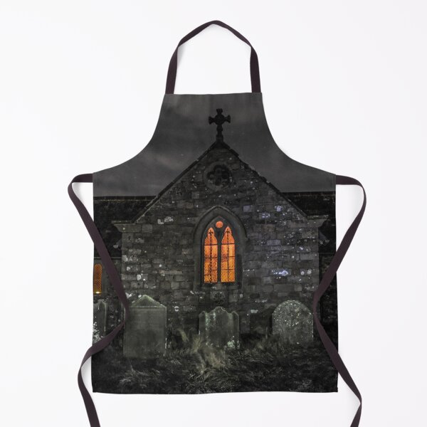 Item preview, Haunting church at night designed and sold by HaleyRedshaw.