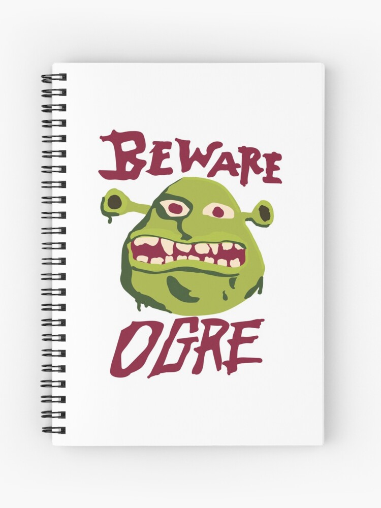 Beware Ogre Shrek Sign