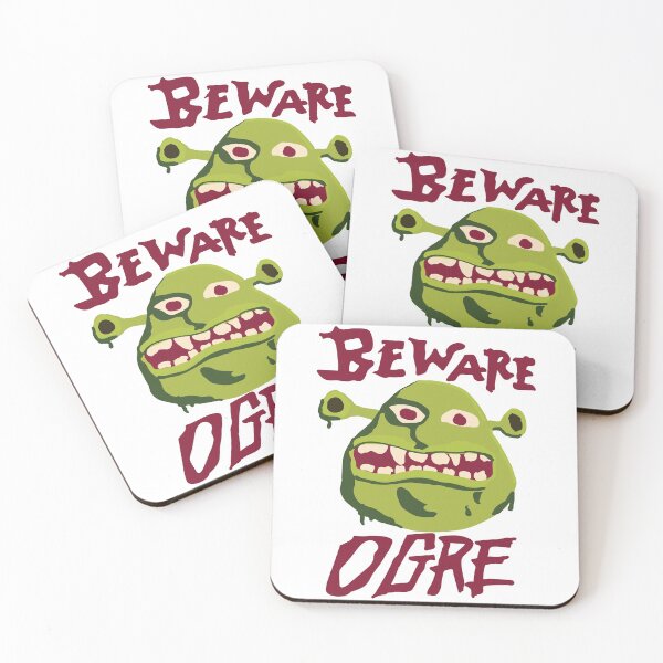Item preview, Beware Ogre Shrek Sign designed and sold by SparkyDesign.
