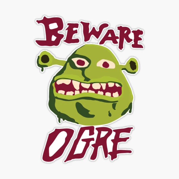 Sign Shrek Sticker by Perecz Annabella for iOS & Android