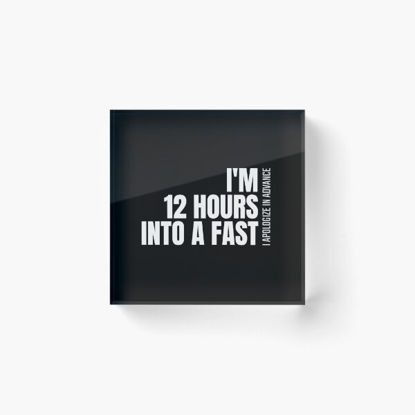 Item preview, I'm 12 Hours Into A Fast Fasting designed and sold by OldCamp.