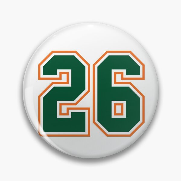 Item preview, 26 Jersey Number Number twenty-six Straight From Miami designed and sold by Urosek.