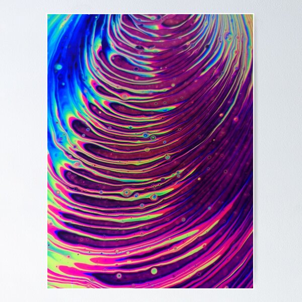 Artikelvorschau, Trippy Neonwellen entworfen und verkauft von PsychedelicPour.