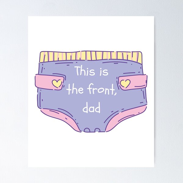 Item preview, This is the front, dad diaper nappies designed and sold by daguilon.
