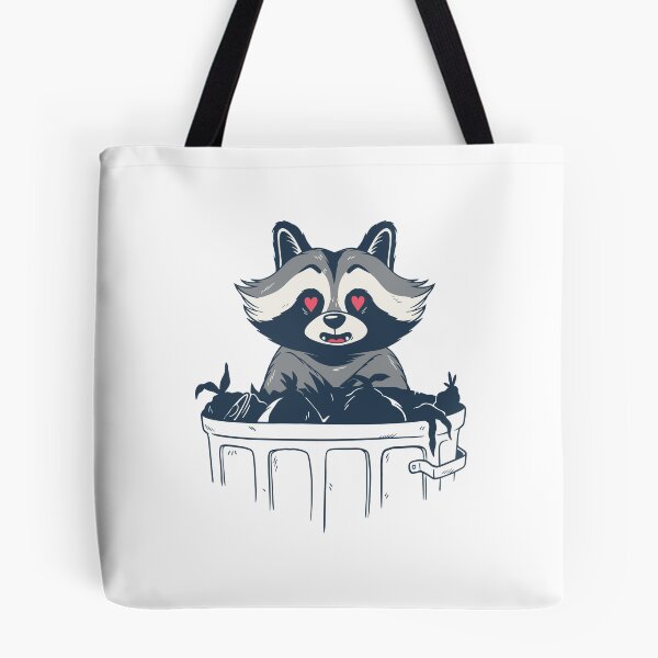 Item preview, Funny Trash Panda Raccoon in Trash Treasure designed and sold by NeXore.