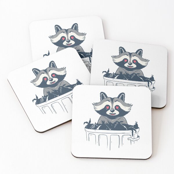 Item preview, Funny Trash Panda Raccoon in Trash Treasure designed and sold by NeXore.