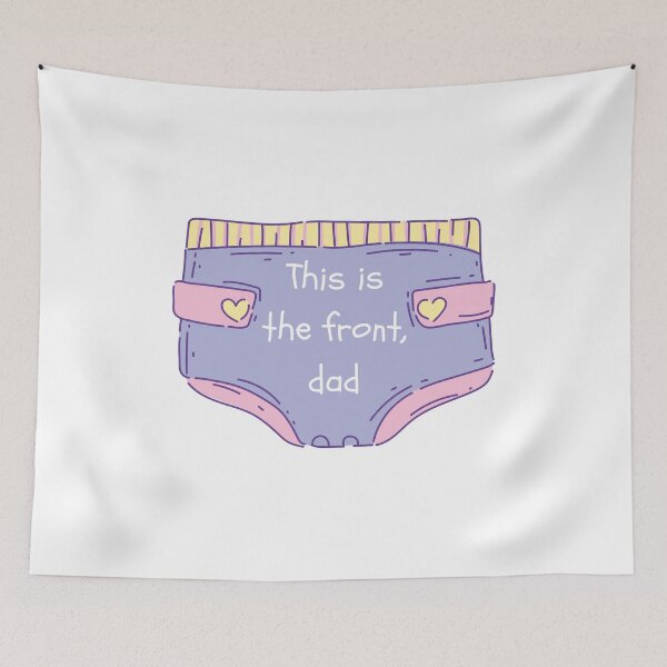 Item preview, This is the front, dad diaper nappies designed and sold by daguilon.