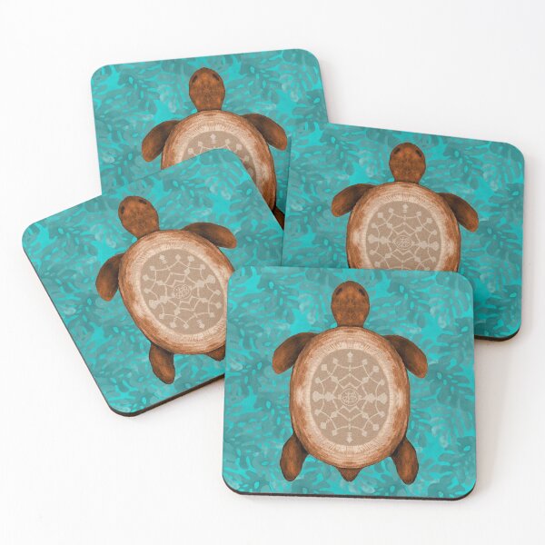 Item preview, Snowflake Turtle designed and sold by artlovepassion.