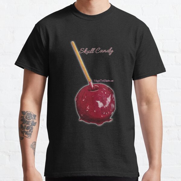 Skull Candy - Candy Apple - Goth Style Classic T-Shirt