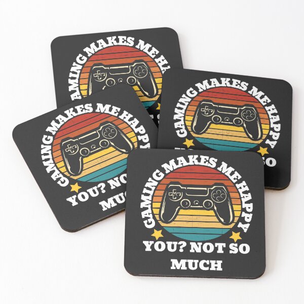 Item preview, gaming makes me happy you? not so much. designed and sold by UnboundFull.