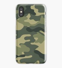 Camo khaki iPhone Case/Skin