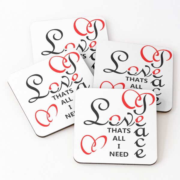 Item preview, Love and Peace that's all i need  designed and sold by CyrilsDesigns.