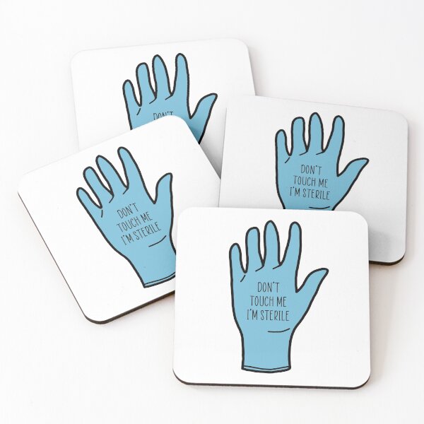 Item preview, Don't touch me, I'm sterile designed and sold by Doctor Michaela.