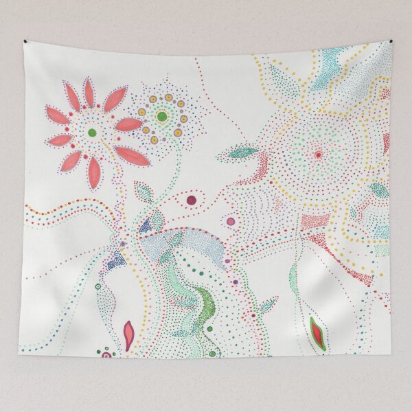 Item preview, Flower twirls designed and sold by BelindaFuller.