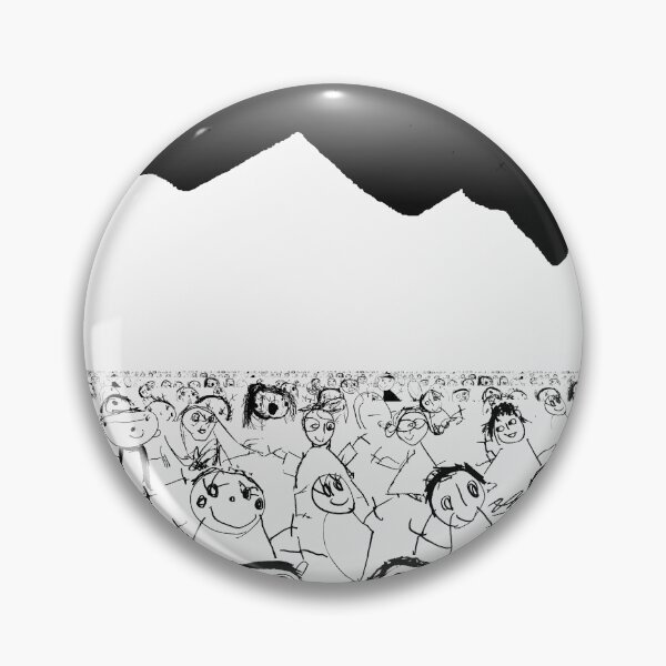 Item preview, Kids Art Crowd White designed and sold by Quooki.