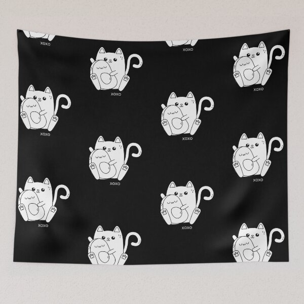 Item preview, Kawaii Avo and Cat designed and sold by Windmill Wildflowers.