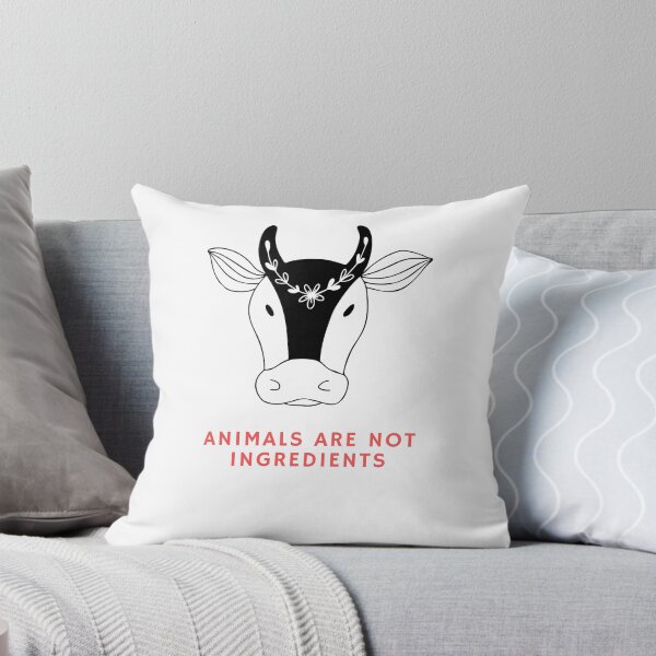 Item preview, ANIMALS ARE NOT INGREDIENTS vegan designed and sold by TamaraSeagrams.