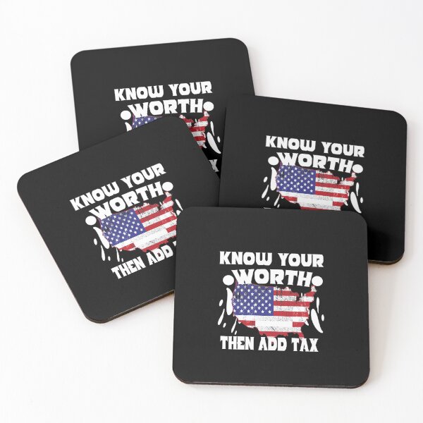 Item preview, Know Your Worth then Add Tax designed and sold by buzz1days.