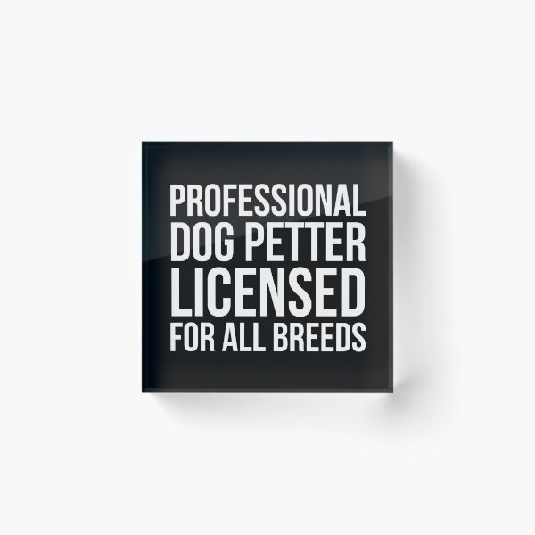 Item preview, Professional Dog Petter designed and sold by evokearo.