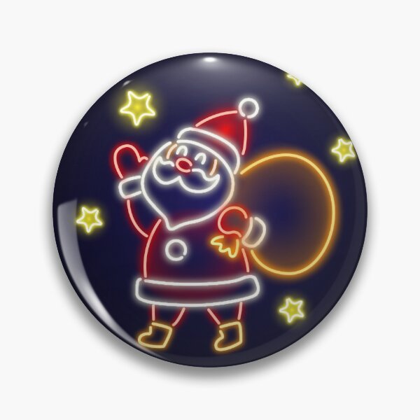 Item preview, Cute Neon Santa designed and sold by Pormado.