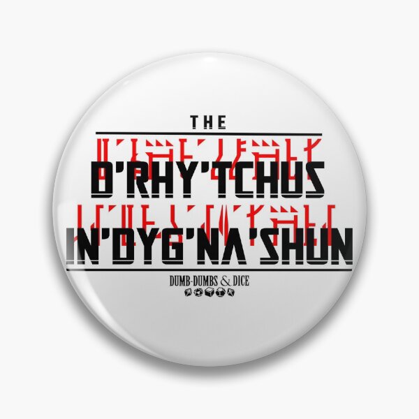 Item preview, The Righteous Indignation (black text) designed and sold by Dumb-Dumbs & Dice.