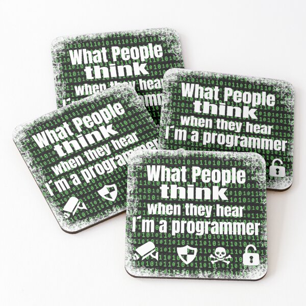 Item preview, Programmer pc geek computer science gift saying designed and sold by carlos-ideas.
