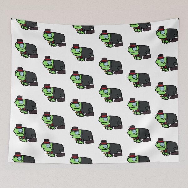 Item preview, Distinguished Gentleman Frog designed and sold by firstroundpixel.