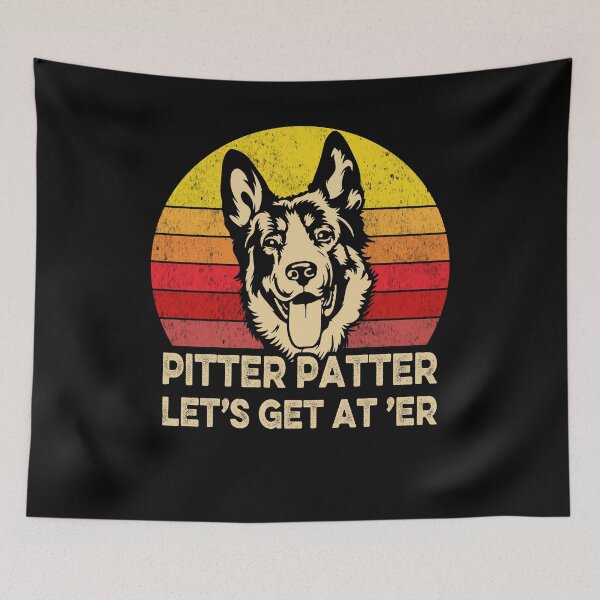 Item preview, Pitter Patter Let's Get At Er funny german Patter Arch  designed and sold by jejegift.