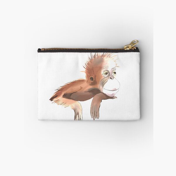 Item preview, Monkey - Baby monkey - Animal Drawing  designed and sold by LJArtworkDesign.