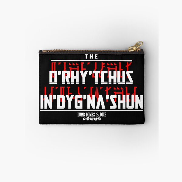 Item preview, The Righteous Indignation (white text) designed and sold by Dumb-Dumbs & Dice.